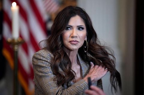 Muss als erste Trumps Kabinett verlassen: Kristi Noem