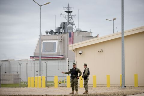 Eine der Nato-Raketenabwehrstationen für Europa steht in Deveselu in Rumänien. (Archivbild) Foto: picture alliance / dpa