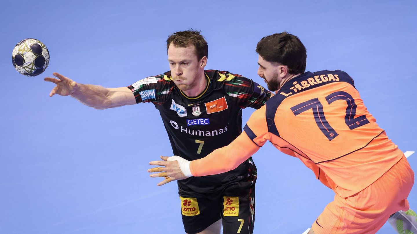 EHF Champions League: Erste Niederlage: Magdeburg-Handballer unterliegen Barcelona