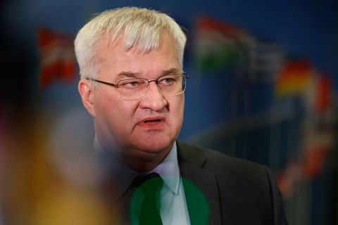 Der ukrainische Außenminister Sybiha erhebt schwere Vorwürfe gegen die ungarische Regierung. (Archivbild) Foto: Geert Vanden Wij