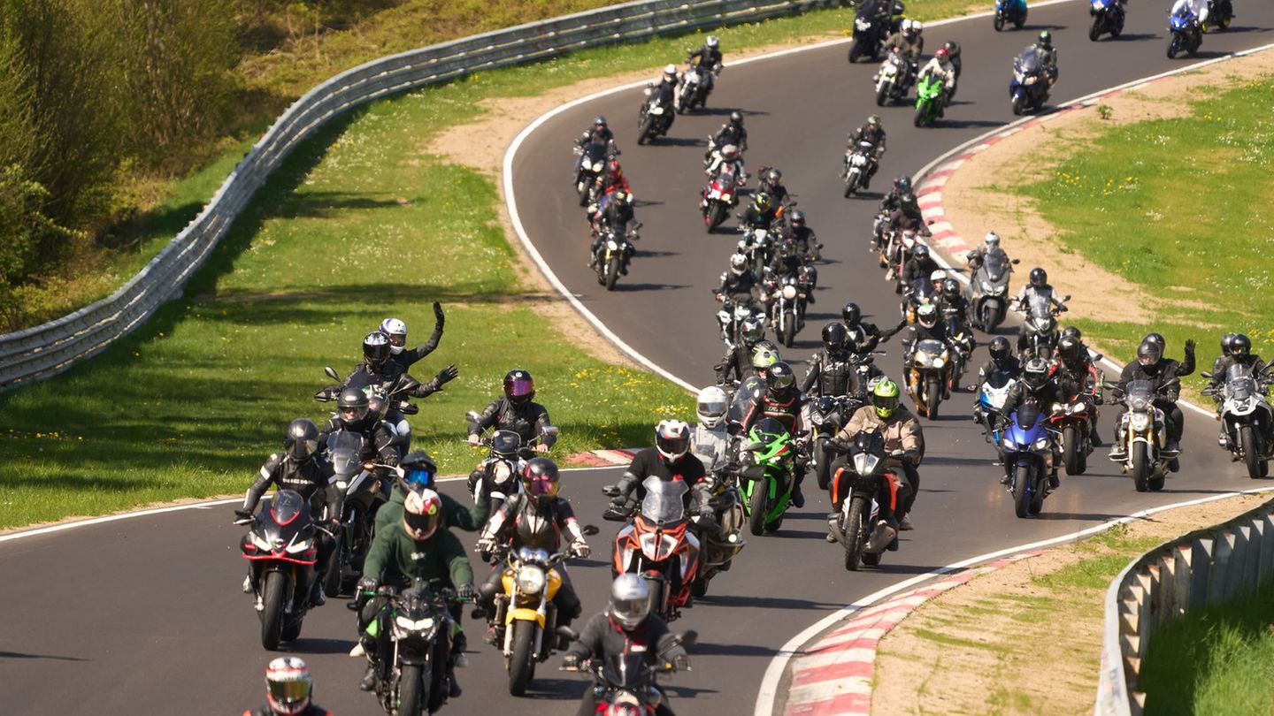 Beim "Anlassen" am 26. April 2026 will sich der Nürburgring "in ein röhrendes Herz der Motorradszene verwandeln". (Archivbild) F