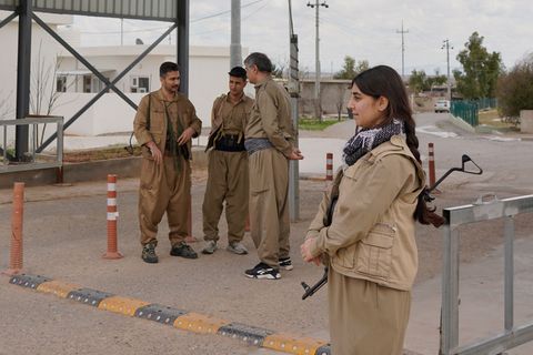 Könnten kurdische Kräfte tatsächlich eine Bodenoffensive im Iran anführen? (Archivbild) Foto: Rashid Yahya/AP/dpa
