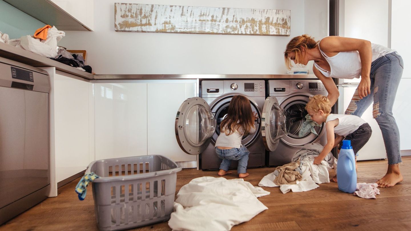 Waschmaschine korrekt beladen