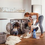 Waschmaschine korrekt beladen