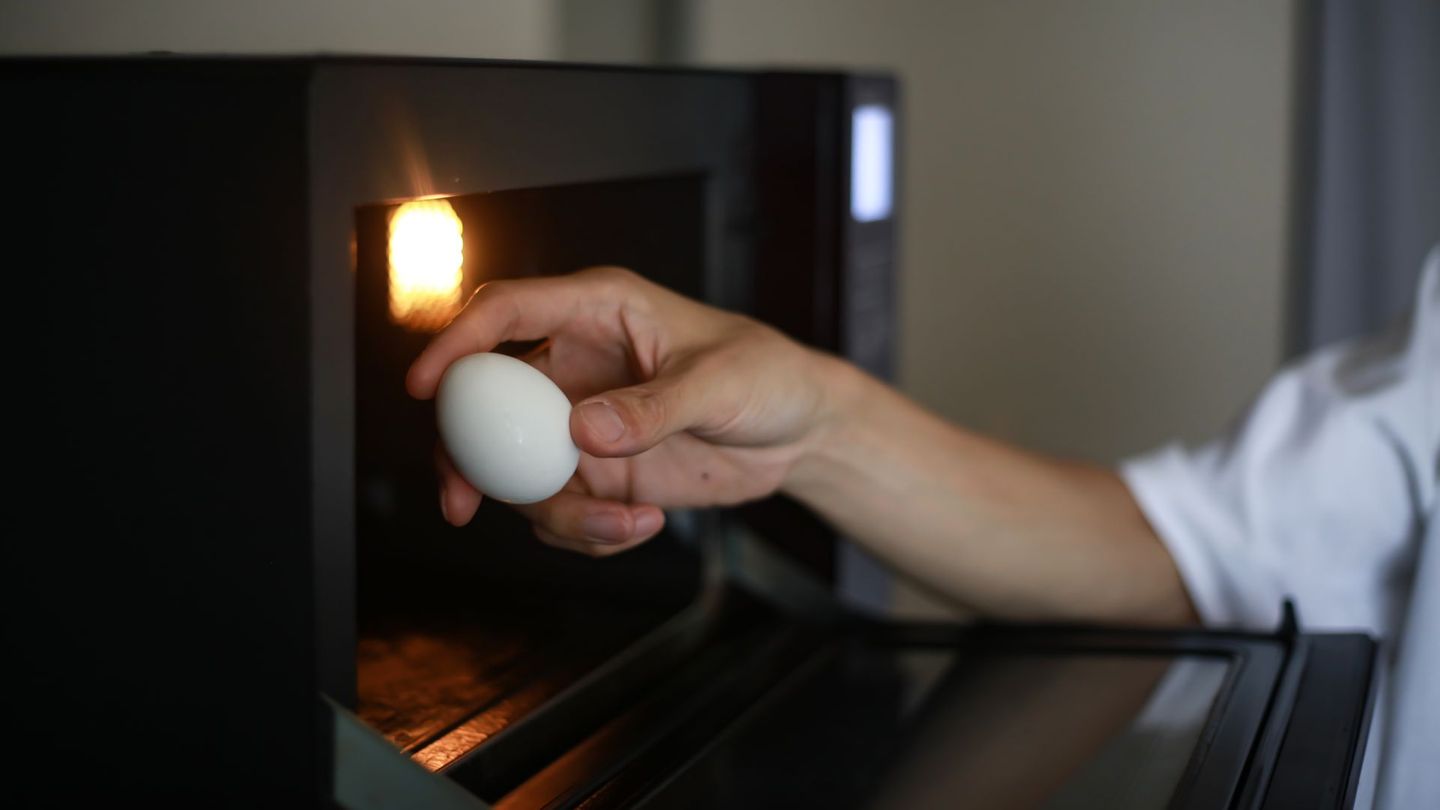 Das gehört nicht in die Mikrowelle