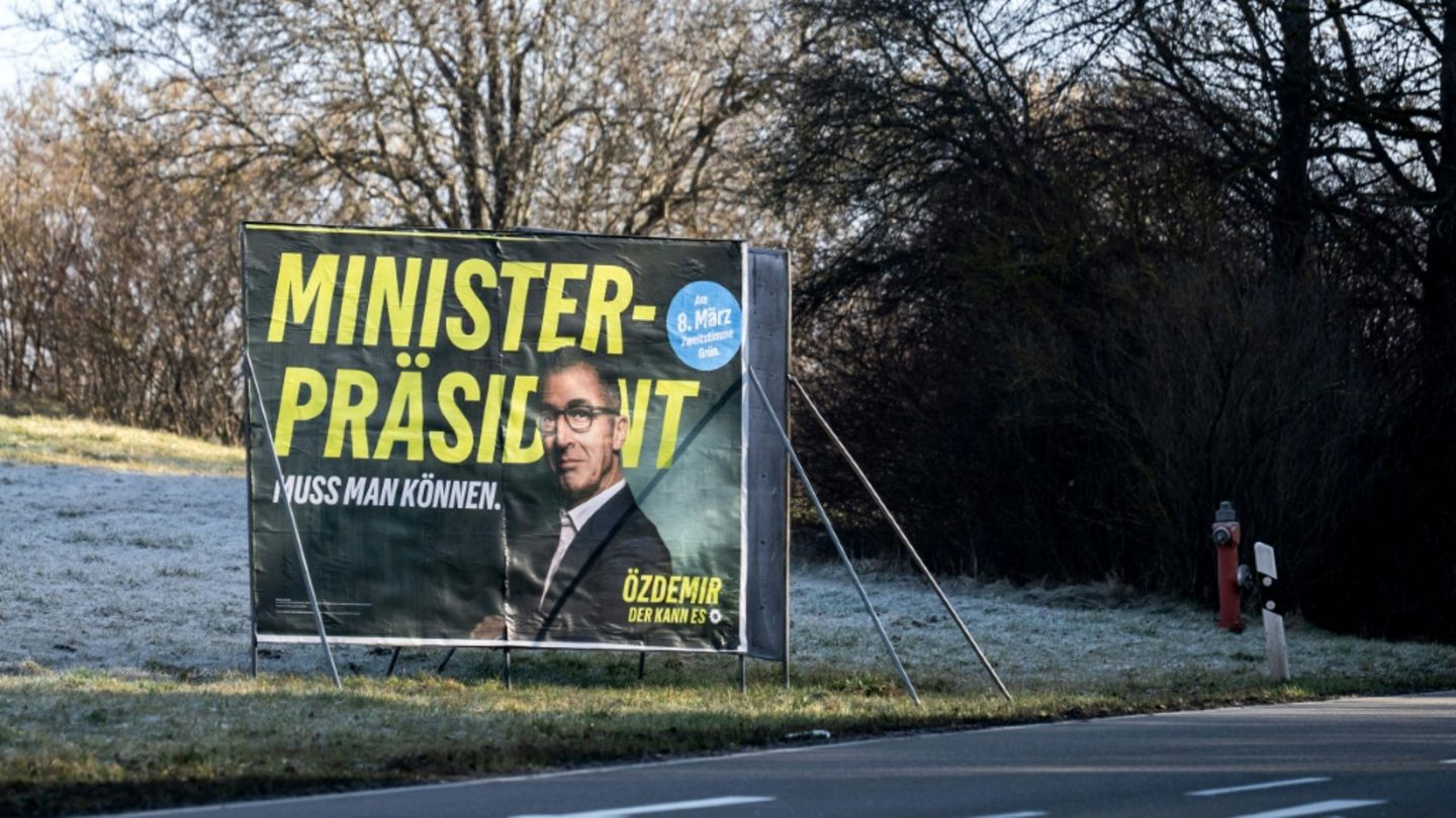 Wahlplakat mit Cem Özdemir