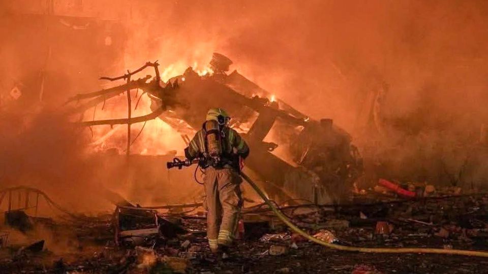 Haus in Tel Aviv getroffen