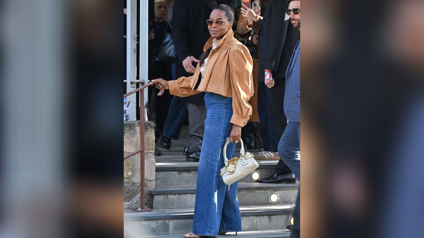 Stylischer Auftritt: Oprah Winfrey strahlt in Paris