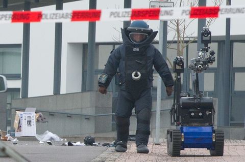 Die Sprengstoff-Spezialisten hatten 2025 mehr Einsätze. (Symbolbild) Foto: picture alliance / dpa