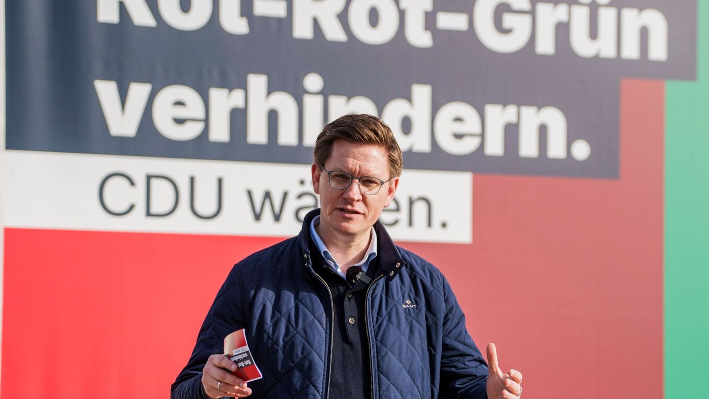 Rot-Rot-Grün sei eine Gefahr für Rheinland-Pfalz, sagt CDU-Generalsekretär Johannes Steiniger. Foto: Andreas Arnold/dpa