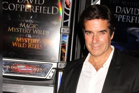 David Copperfield im MGM Hotel 2014.