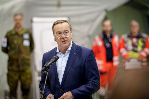 Verteidigungsminister Boris Pistorius (SPD) Foto: Kay Nietfeld/dpa