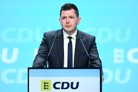 CDU-Generalsekretär Tobias Vogt wirft den Grünen eine schmutzige Wahlkampfführung vor. (Archivbild) Foto: Bernd Weißbrod/dpa