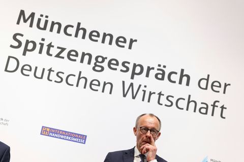 Merz auf der Handwerksmesse in München