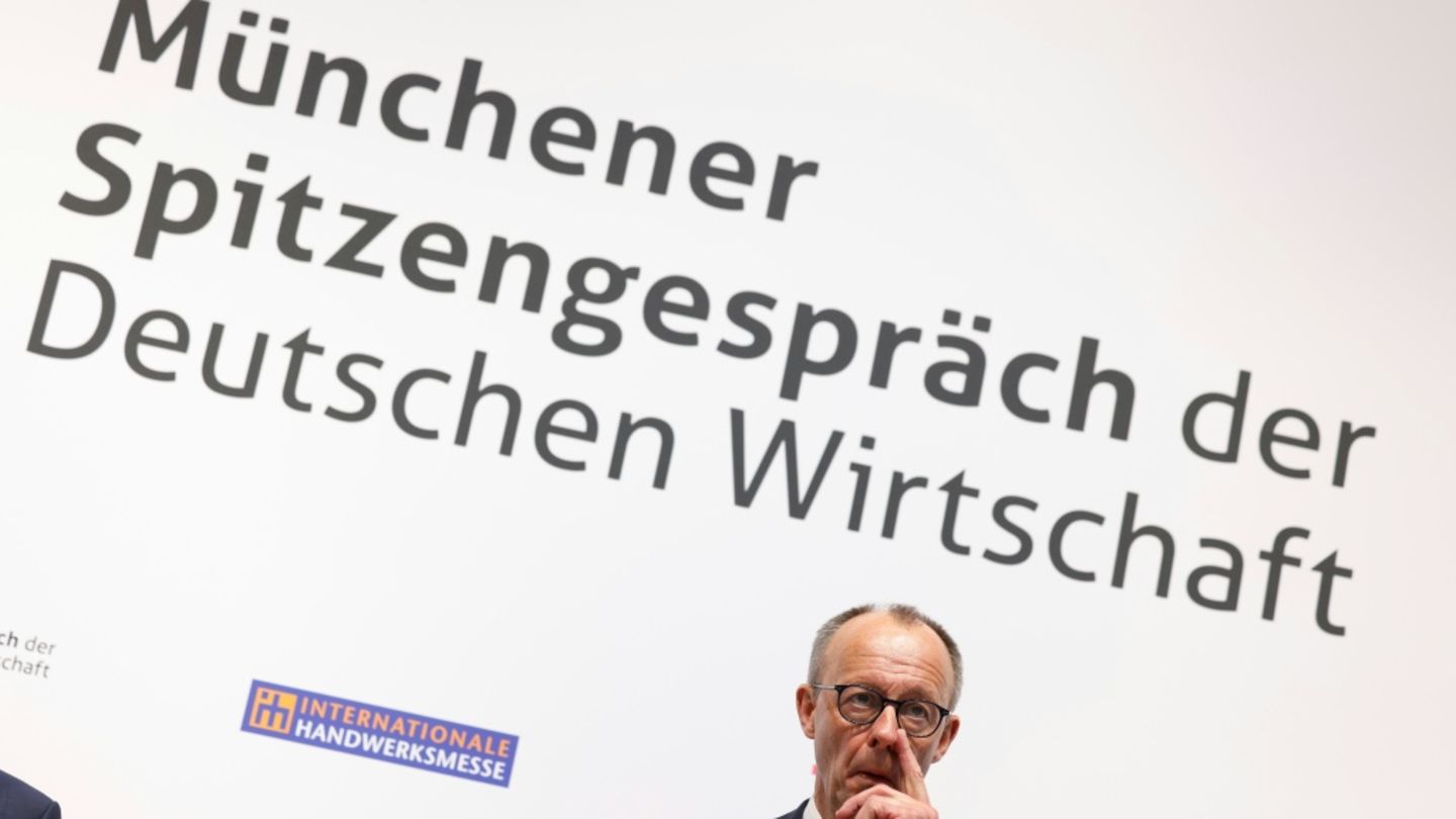 Merz auf der Handwerksmesse in München