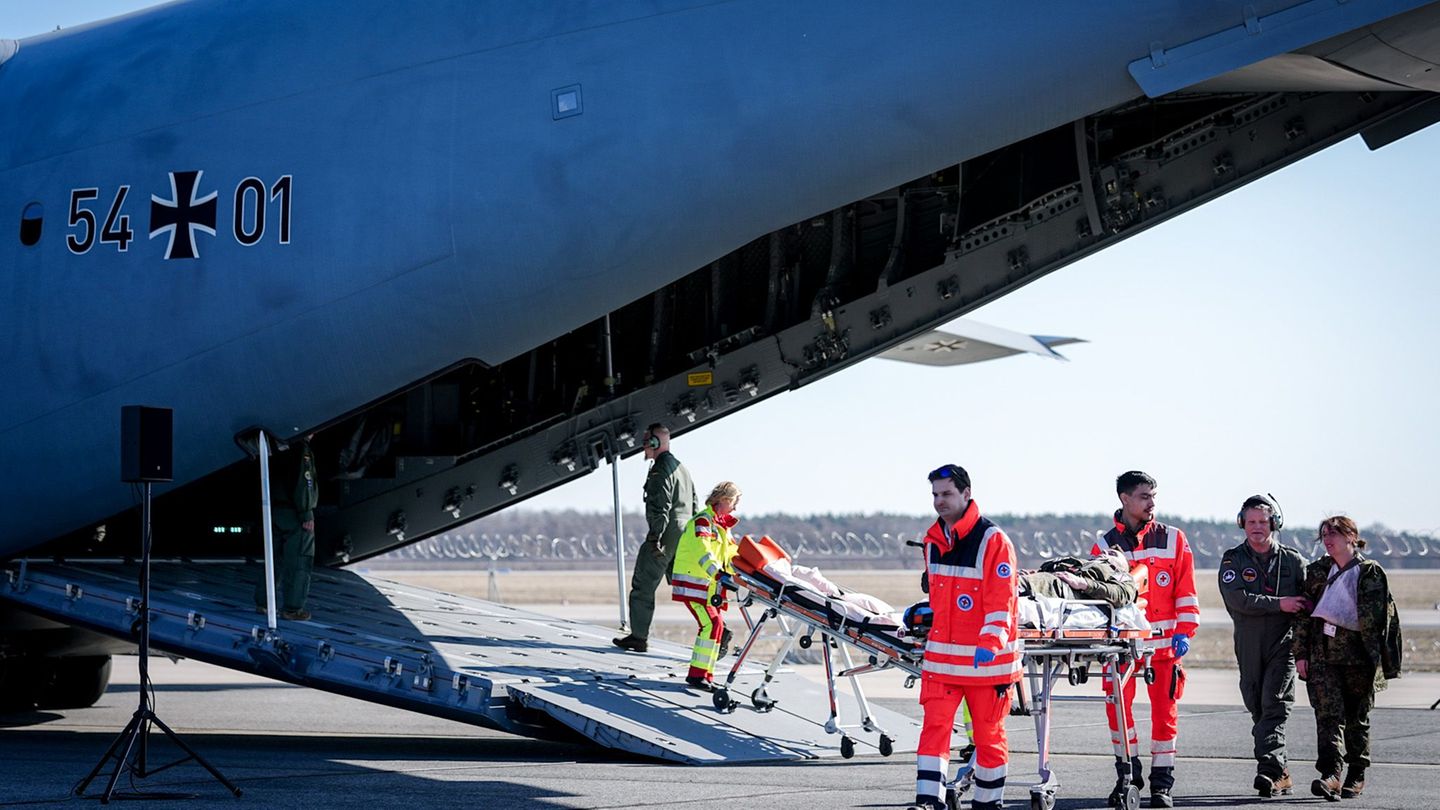 Übung "Medic Quadriga" der Bundeswehr Foto: Kay Nietfeld/dpa