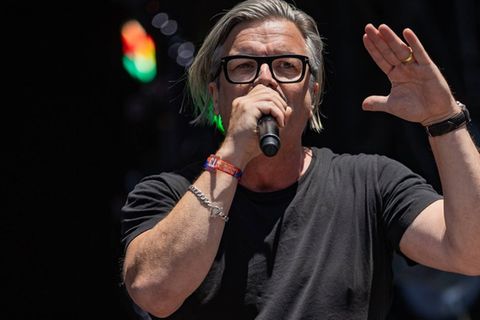 Das neue Album der deutschen Rockband H-Blockx erscheint am 6. März: Hier Frontmann Hennig Wehland.