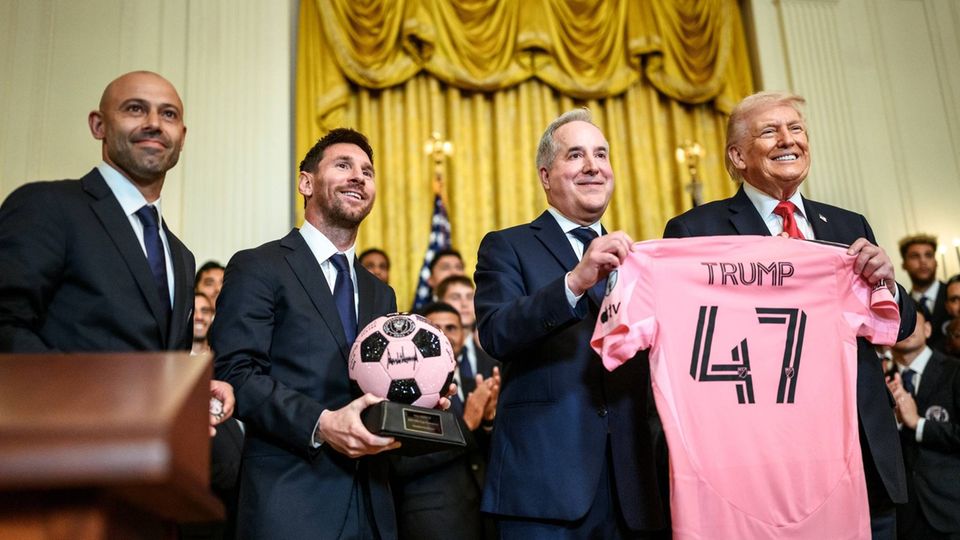 Messi im Weißen Haus