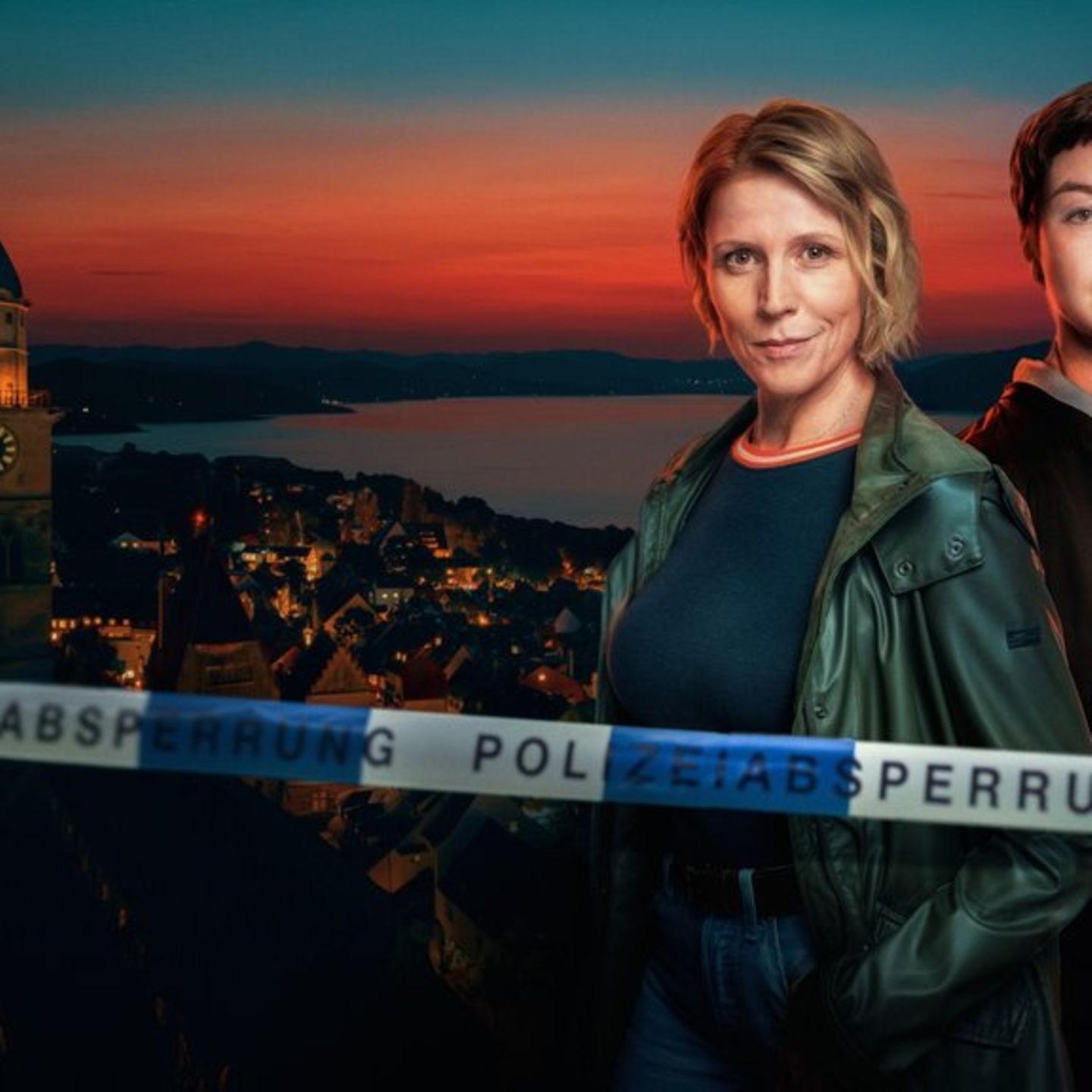 Neue Krimiserie "Mordufer" mit Doro Beitinger (Franziska Weisz, l.) und Chiara Locatelli (Maria Wördemann).