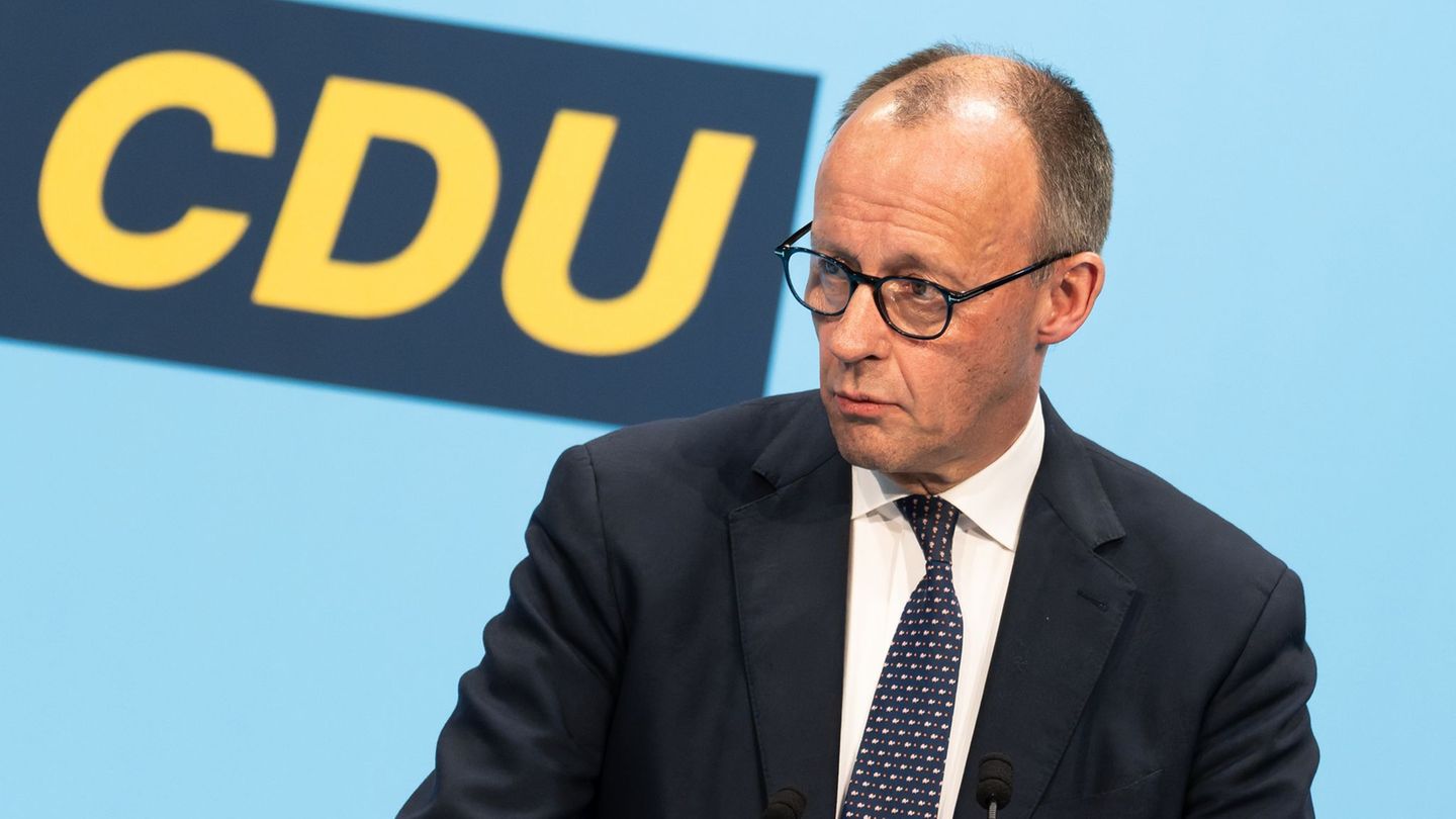 Kanzler beim Südwest-Wahlkampf: Merz verteidigt seinen Kurs beim Trump-Besuch in den USA