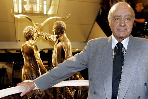 Mehrere Frauen hatten dem gestorbenen Unternehmer Mohamed Al Fayed sexuelle Gewalt vorgeworfen. (Archivbild) Foto: epa Parsons/e