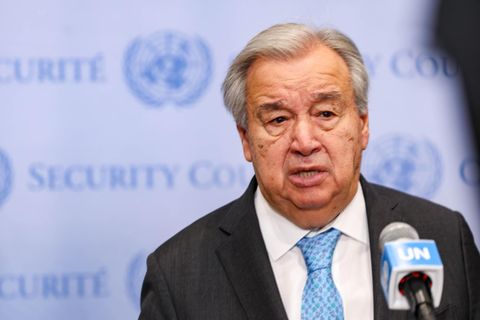 „Enormes Leid" in der Region: UN-Chef António Guterres