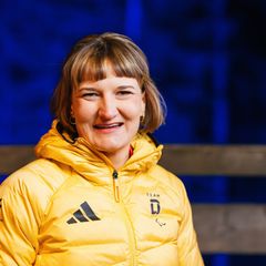 Gelöst vor Beginn der Paralympics: Medaillenhoffnung Anna-Lena Forster. Foto: Philipp von Ditfurth/dpa