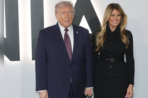 Melania und Donald Trump bei der Premiere ihrer Doku "Melania" Ende Januar.