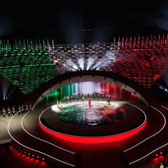 Die Eröffnungsfeier der Paralympics begann mit einer Ode an Gastgeber Italien. Foto: Luca Bruno/AP/dpa