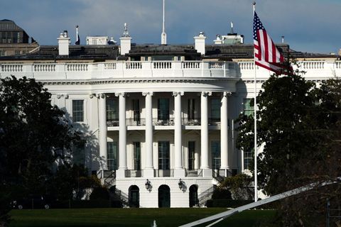 Das Weiße Haus in Washington: "Sind auf dem besten Wege, diese Ziele zu erreichen"