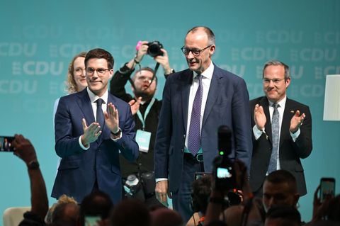 Auch für Merz ist die Wahl am Sonntag eine wichtige. Foto: Felix Kästle/dpa