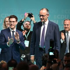 Auch für Merz ist die Wahl am Sonntag eine wichtige. Foto: Felix Kästle/dpa