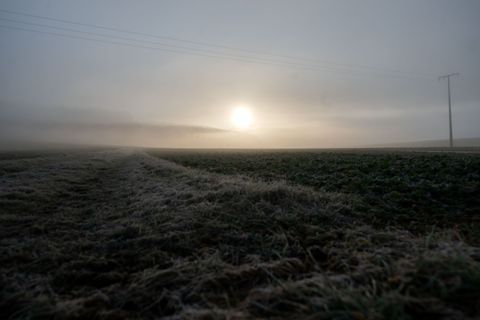 Nachts ist es in Bayern bisweilen noch leicht frostig. Doch tagsüber zeigt sich die Sonne bei frühlingshaften Temperaturen. (Arc