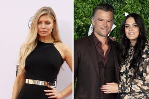 Fergie (l.) hat auf die Schwangerschaftsnews ihres Ex-Mannes Josh Duhamel und dessen Frau Audra Mari reagiert.
