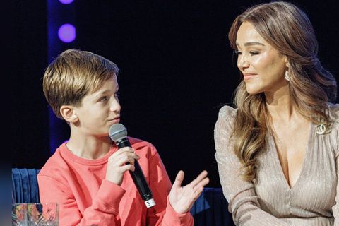 Rocco Pooth, Sohn von Verona Pooth, ist wieder wohlbehalten in Deutschland gelandet.