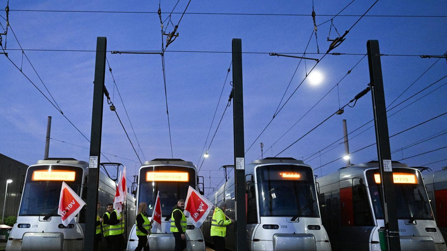 Nahverkehr: Warnstreiks in Düsseldorf und Bergischem Land