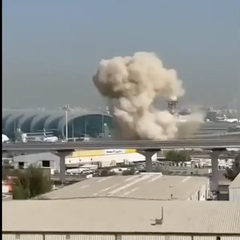 Explosion an Flughafen legt Flugverkehr in Dubai still – Video zeigt Einschlag