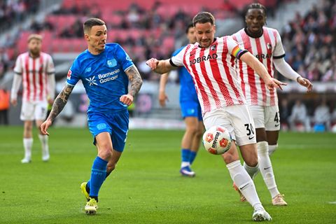 Es war ein packendes Duell zwischen Freiburg und Leverkusen. Foto: Achim Keller/dpa