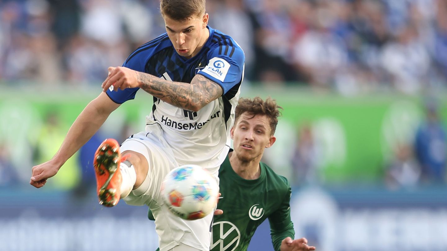 Fußball-Bundesliga: Dank "Weltstar" Vuskovic: Klassenverbleib für HSV ganz nah