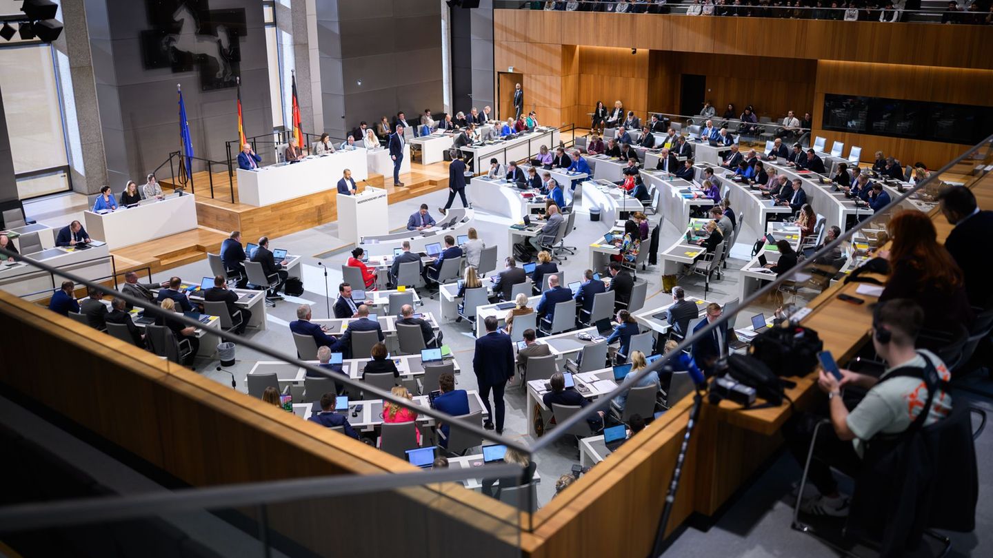 In Niedersachsens Landtag sind derzeit 146 Abgeordnete vertreten. (Archivbild) Foto: Julian Stratenschulte/dpa
