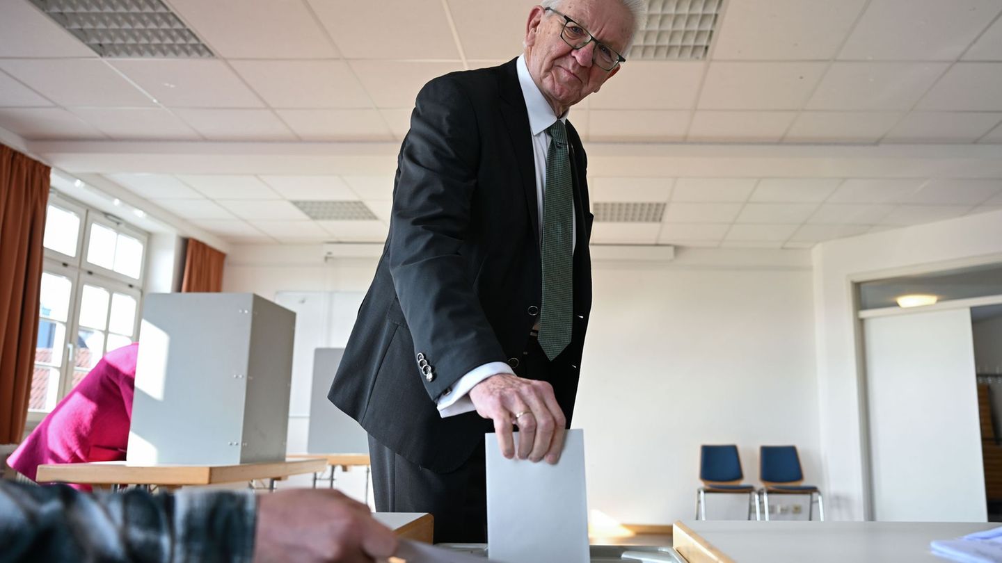 Kretschmann trat bei dieser Wahl nicht mehr an. Foto: Katharina Kausche/dpa