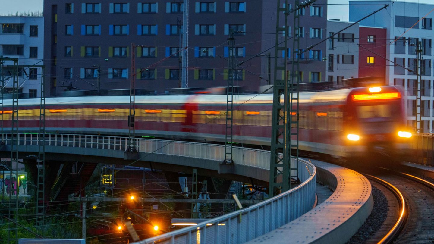 Der Angreifer konnte aus der S-Bahn fliehen (Symbolbild)