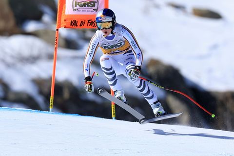 Emma Aicher erlebte einen enttäuschenden Abschluss in Val di Fassa. Foto: Luciano Bisi/AP/dpa