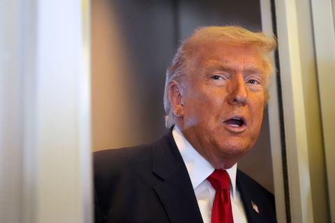 Trumps Zorn richtet sich wieder gegen Großbritannien. (Archivbild) Foto: Mark Schiefelbein/AP/dpa