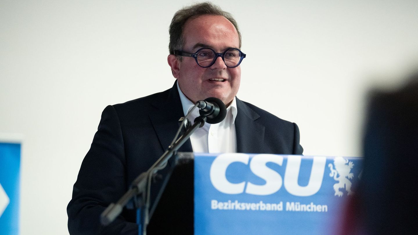 Clemens Baumgärtner (CSU) wurde von der CSU als Oberbürgermeisterkandidat für München aufgestellt. (Archivbild) Foto: Leonie Ase