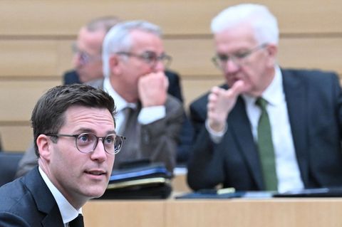 Hagel meinte einst, das Erbe von Kretschmann sei bei ihm in guten Händen. Foto: Bernd Weißbrod/dpa