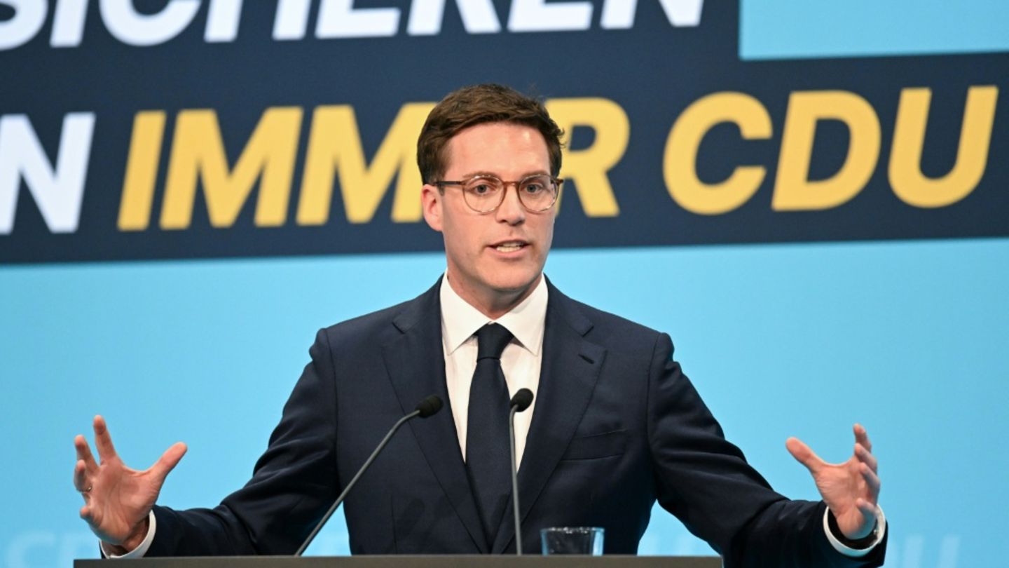 CDU-Spitzenkandidat Hagel