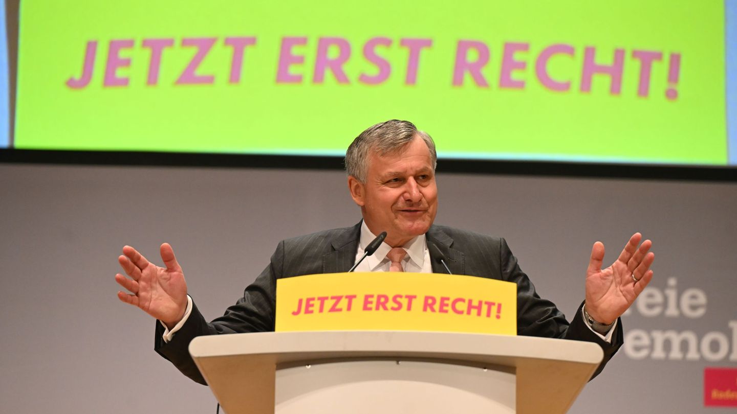 Die FDP holte ersten Hochrechnungen zufolge 4,5 Prozent bei der Landtagswahl. Foto: Uli Deck/dpa