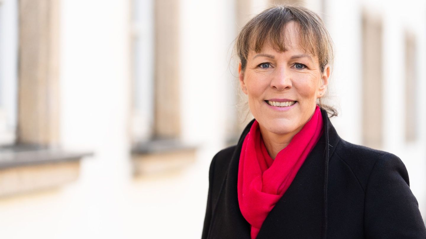 Muss in die Stichwahl: Eva Döhla, OB von Hof. (Archivbild) Foto: Nicolas Armer/dpa