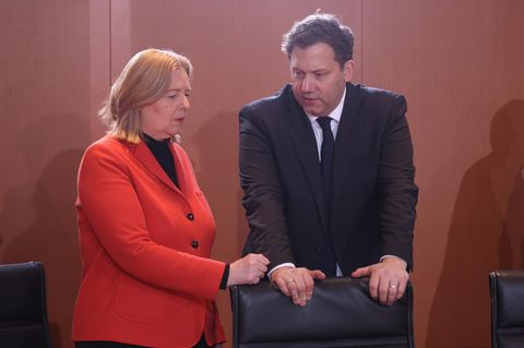 Die SPD-Vorsitzenden Bärbel Bas und Lars Klingbeil